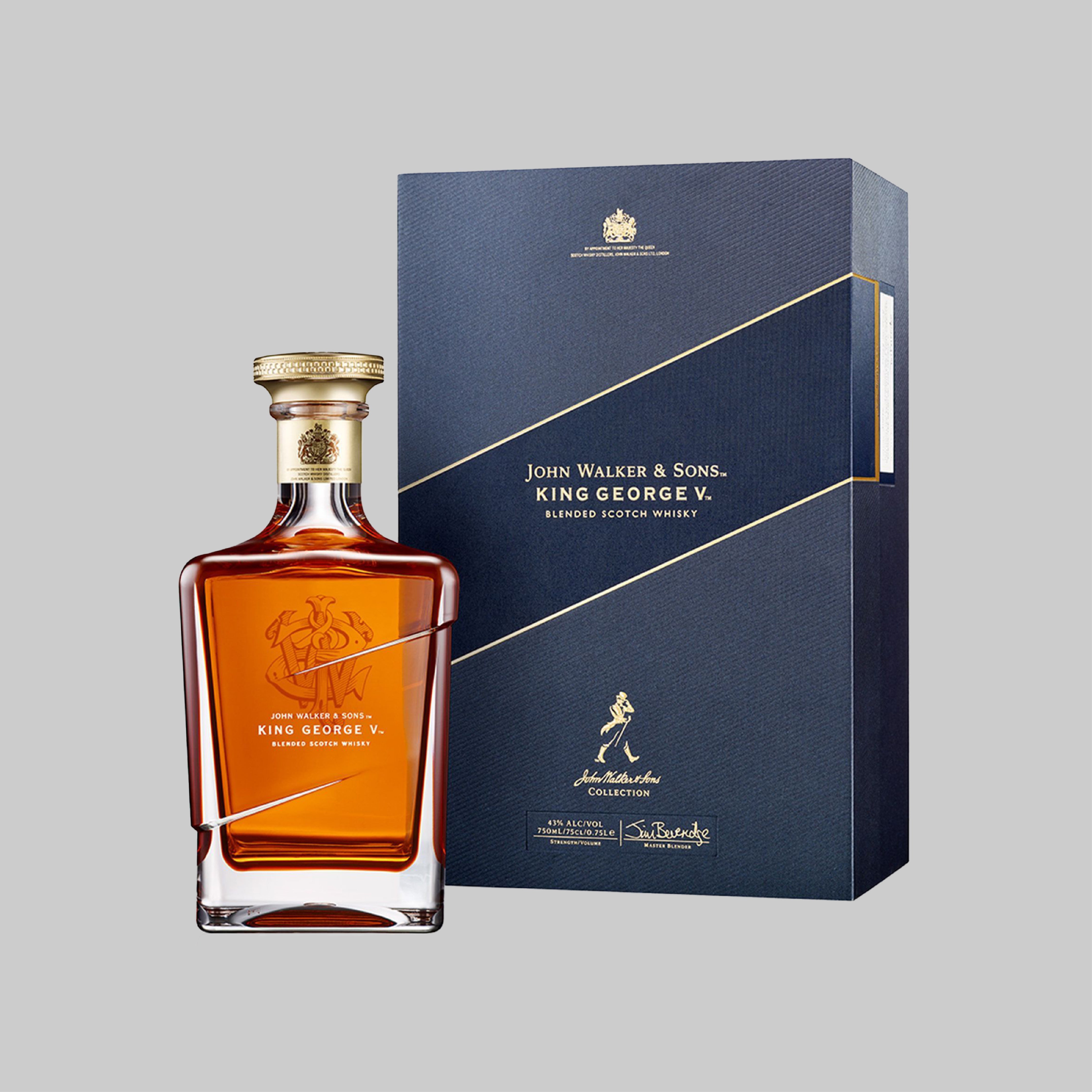 John Walker & Sons King George V Blended Scotch Whisky 750ml 43.0% - Time2Drink